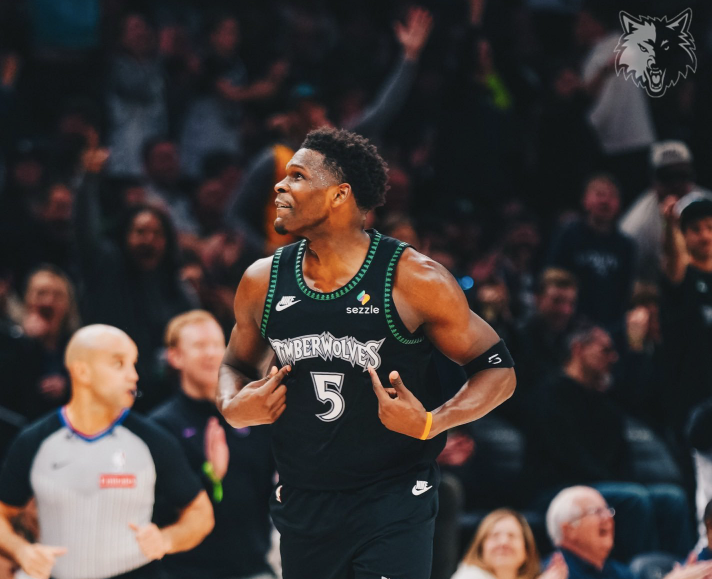 爆砍41分6板5断!森林狼拒爆冷:爱德华兹杀红眼,4连胜稳居第四