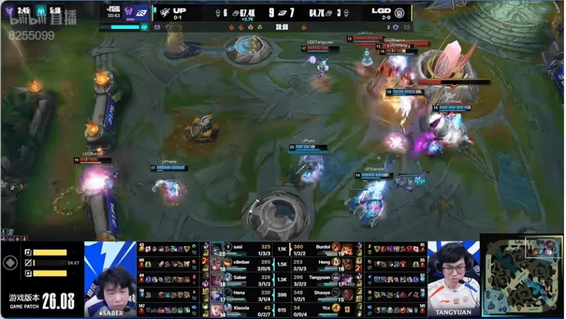 九游官网-UP 2-0 LGD:中期处理更胜一筹,UP横扫LGD拿到赛段首胜